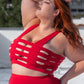 Deluxe Cage Bra - cotton