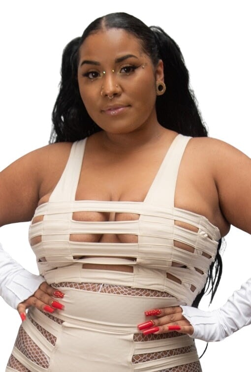 Deluxe Cage Bra - nylon