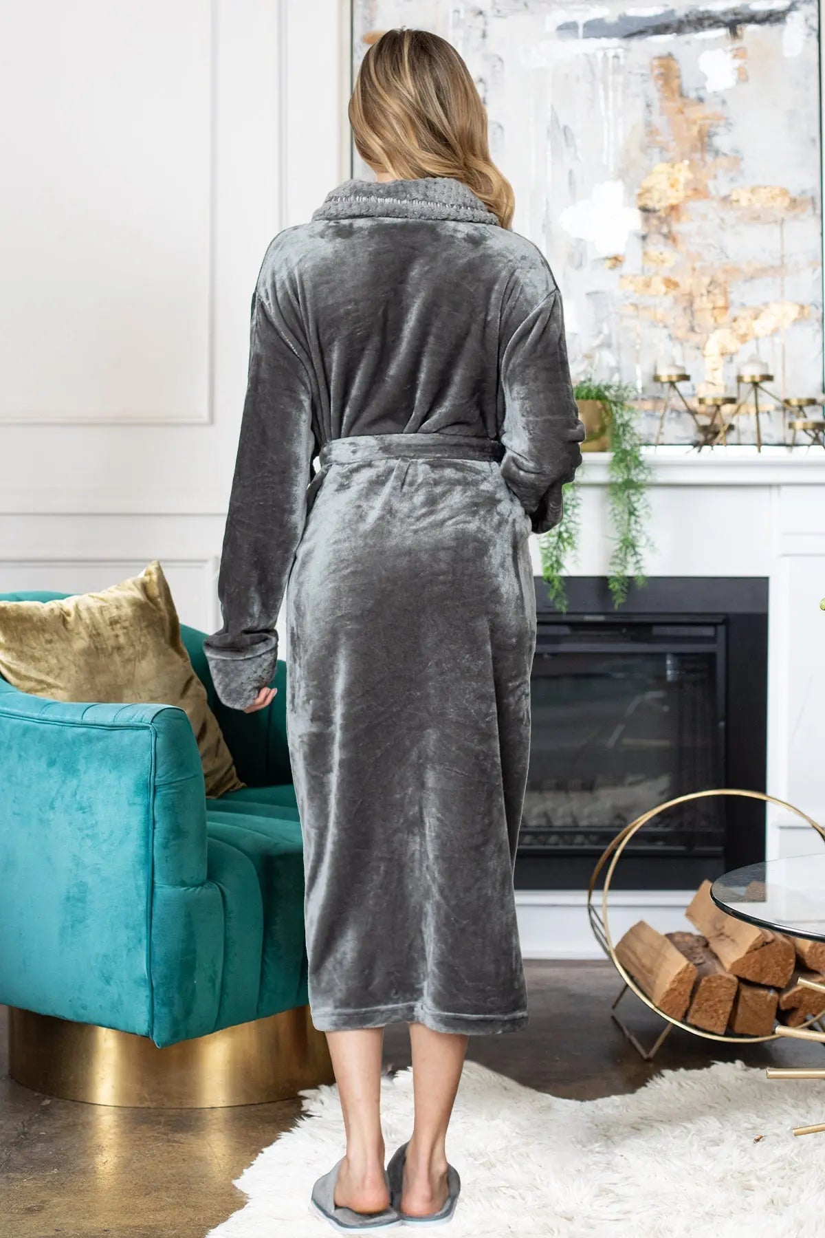 Ultra Soft Plush Bathrobe