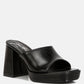 Flexes Flared Block Heel Sandals