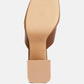 Flexes Flared Block Heel Sandals