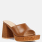 Flexes Flared Block Heel Sandals