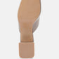 Flexes Flared Block Heel Sandals