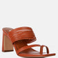 Follow Me Mid Block Heel Sandals