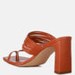 Follow Me Mid Block Heel Sandals