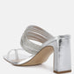Follow Me Mid Block Heel Sandals