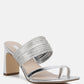Follow Me Mid Block Heel Sandals
