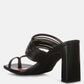 Follow Me Mid Block Heel Sandals