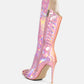 Forbidden Stud Stiletto Calf Boots