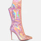 Forbidden Stud Stiletto Calf Boots