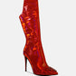 Forbidden Stud Stiletto Calf Boots
