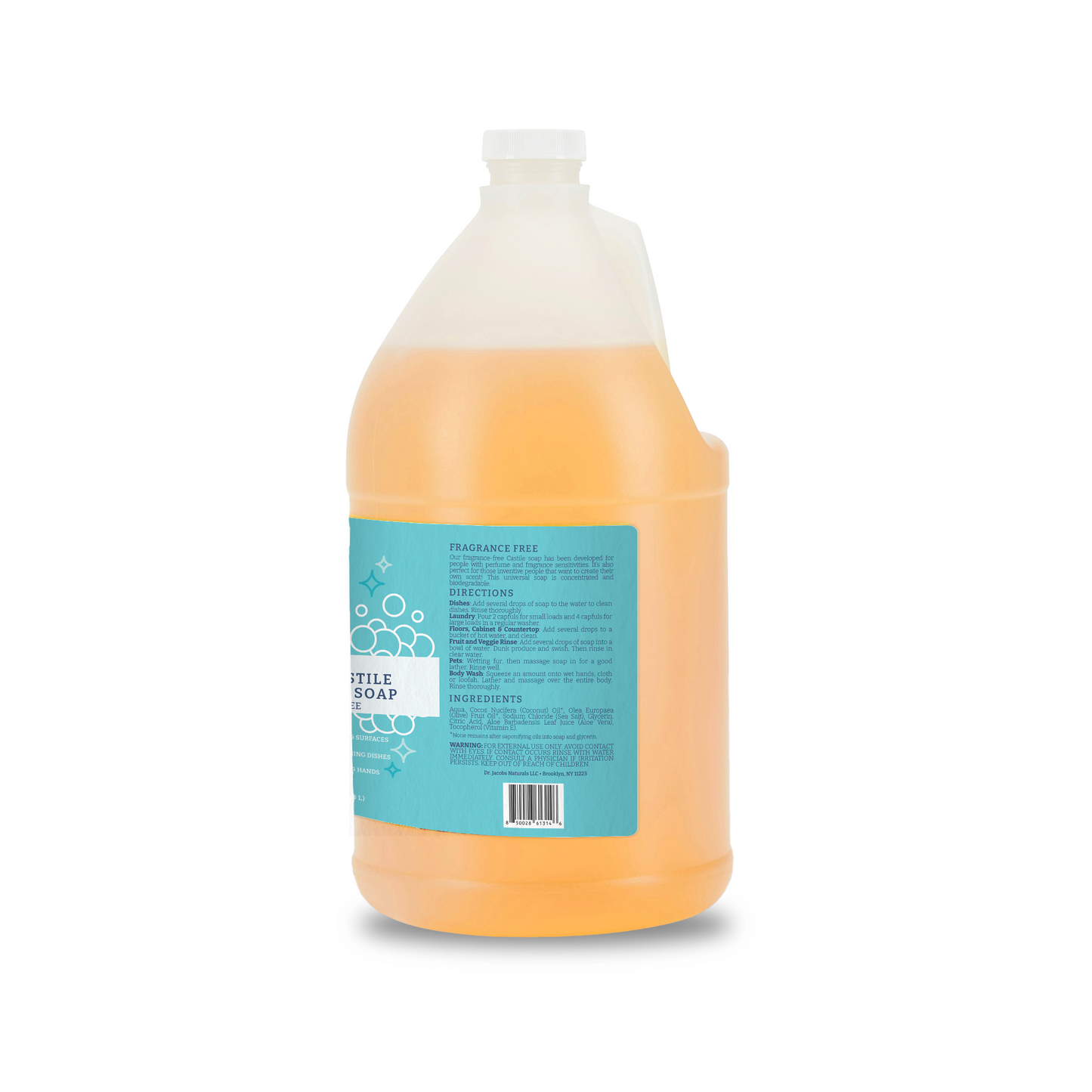 Unscented All in 1 Castile Soap