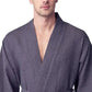 Waffle Kimono Spa Bathrobe -  Absorbent, Lightweight