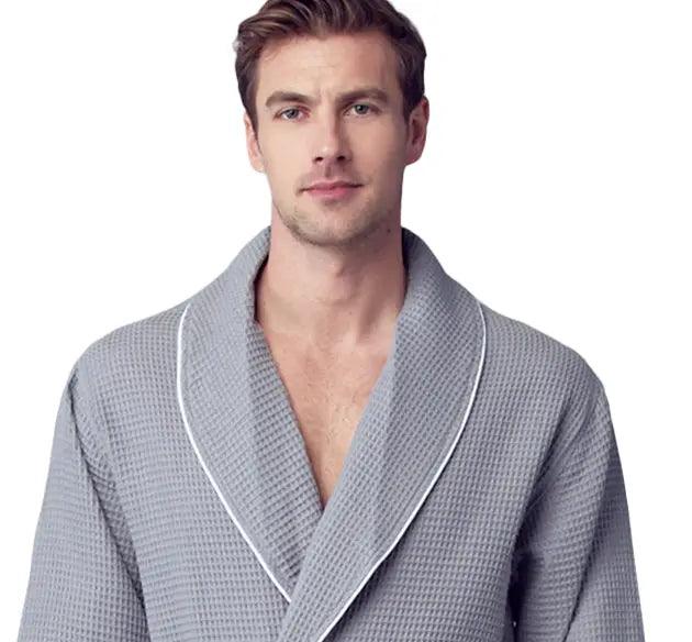Premium Waffle Piping Robe