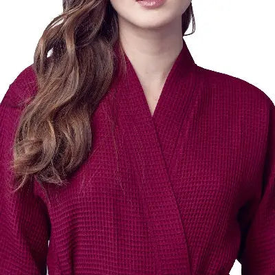 Waffle Robe – Lightweight, Quick-Dry Spa Comfort