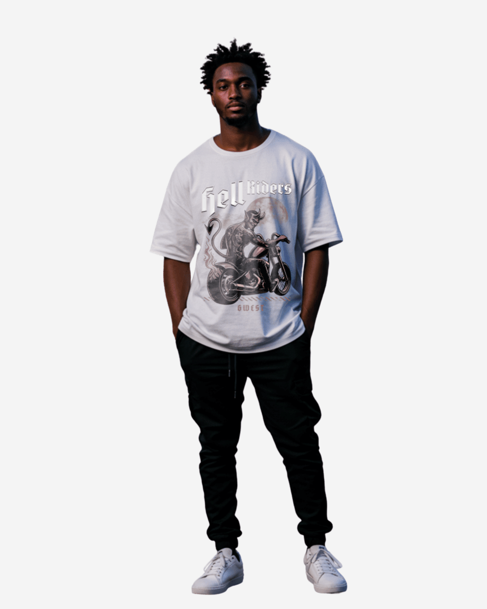 Devil Hell Riders Oversized T-Shirt
