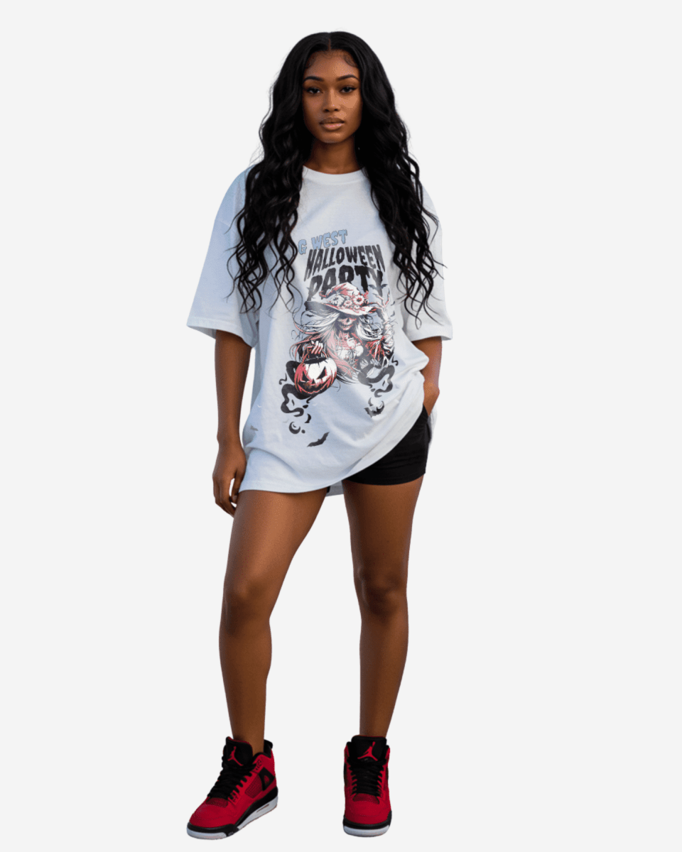 Halloween Party Oversized T-Shirt