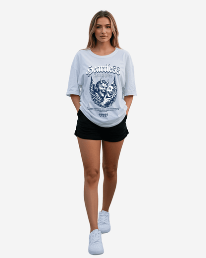 Heartless Laughter Oversized T-Shirt