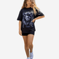 Lionism Robotic Oversized T-Shirt