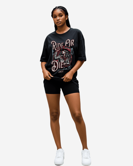 Ride Or Die Oversized T-Shirt