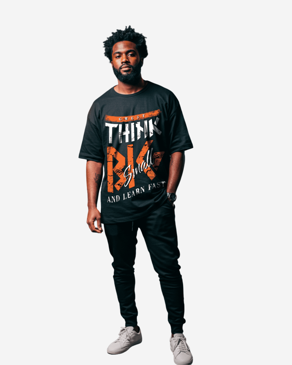 Think Big Oversized Men's T-Shirt