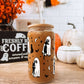Ghosts Holding Cats Cup With Lid and Straw