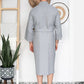 Waffle Kimono Spa Bathrobe -  Absorbent, Lightweight