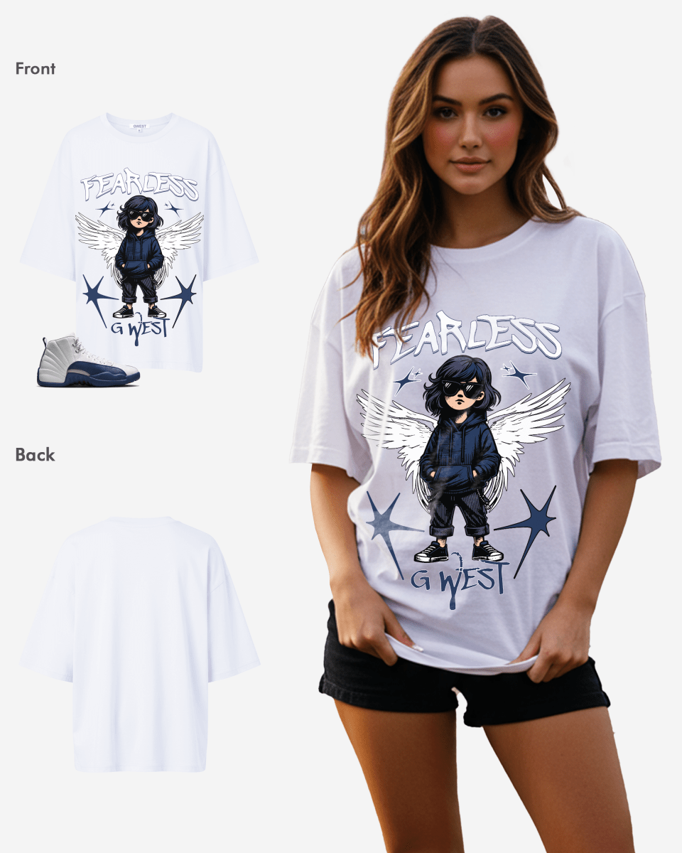 Girl Character Cool Oversized T-Shirt