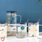 “Believe in Yourself” Glass Coffee Mug