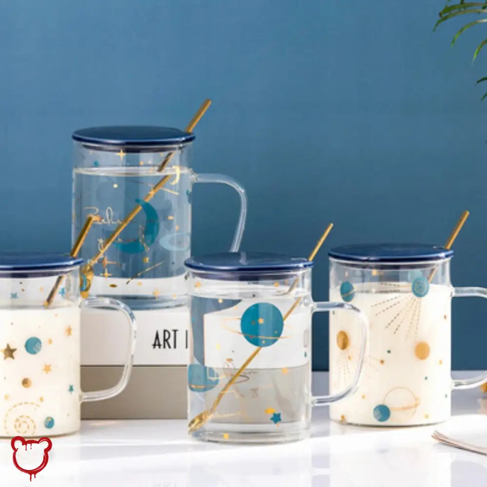 “Believe in Yourself” Glass Coffee Mug