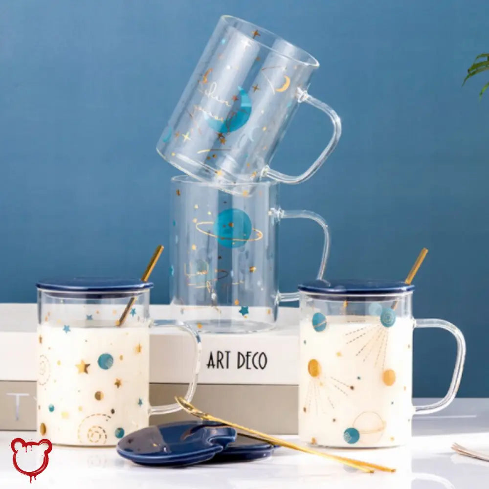 “Believe in Yourself” Glass Coffee Mug