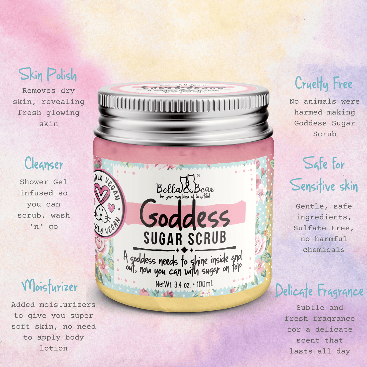 Goddess: Mini Sugar Scrub