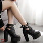 “Dare to Step” Platform Boots