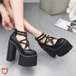 “Bratty Behavior” Chunky Shoes