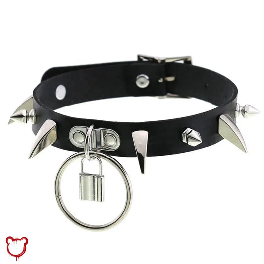 “Throw Away The Key” Choker with O-Ring