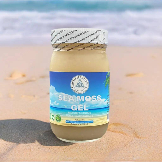 Gold Sea Moss | Sea Moss Benefits | Sea Moss Near Me - Organic Goddess Sea Moss Gel