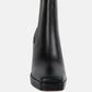 Grape Vine High Heeled Leather Boot