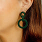 Green Hali Earrings