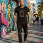 “Trust No One” Black Collection T-Shirt – Luxury Streetwear Graphic Tee (Runs Big)