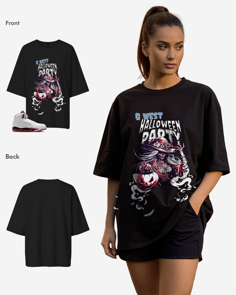 Halloween Party Oversized T-Shirt