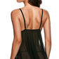 Flirty Mesh Lace Cup Babydoll