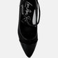 Hearst Pointy Toe Ankle Strap Pumps