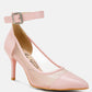 Hearst Pointy Toe Ankle Strap Pumps