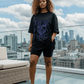 Heart Flames Oversized T-Shirt