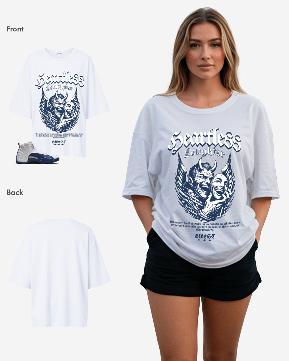 Heartless Laughter Oversized T-Shirt