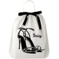 High Heel Sandal Shoe Bag, Cream