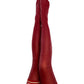 Holly: Shimmer Cranberry Thigh Highs