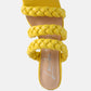 High Bae Braided Strap Casual Heels