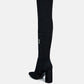 Schiffer High Block Heeled Long Boot