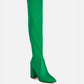 Schiffer High Block Heeled Long Boot